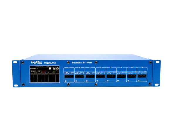 PROPLEX FloppyDrive Boostbox 8 TPB 8 x PTB Terminal, 19" Rackmount