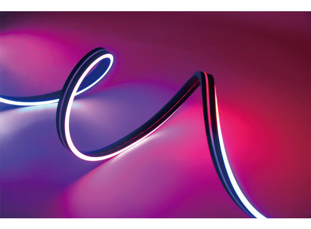 SBL Silikonprofil kit 6 x 12mm 5m, Komplett kit, Uten LED Strip, Sort