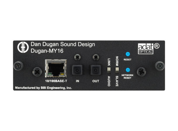 Yamaha DUGAN-MY16 Ekspansjon Automixing card for Digital Mixers and D