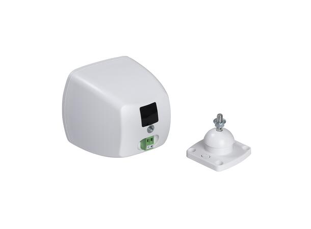HELVIA DEKO-25TWH Miljøhøyttaler par 6W, 2.5", 100V, Hvit