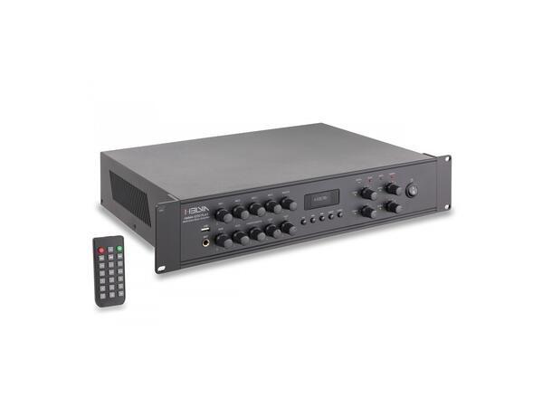 HELVIA HMMA-120DPLAY Mikseforsterker 4 x 120W, DAB+, BT, MP3