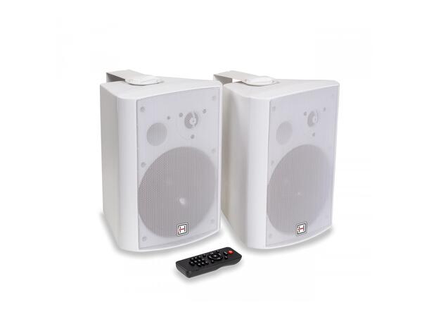 HELVIA REDY-630WH-SET Høyttaler sett 30W, 6.5", Hvit