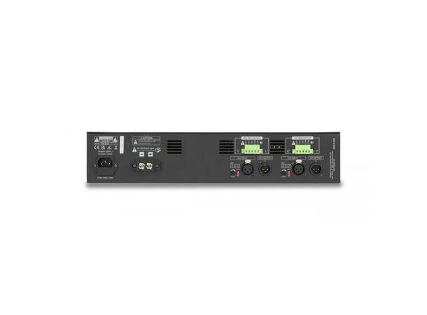 HELVIA ZEUS 2120CA Forsterker 2 x 120W, 70/100V, 4 - 16ohm