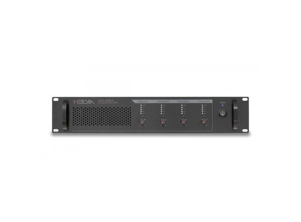 HELVIA ZEUS 4240CA Forsterker 4 x 240W, 70/100V, 4 - 16ohm