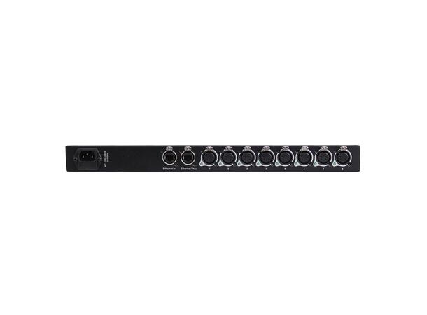 TRANSCENSION N8 MKII Art-net/DMX Node 6 x 3p/5p DMX out, 1 x 3p/5p DMX in