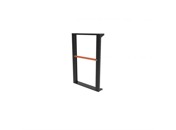 ADMIRAL Slim-line panel H 110 With orange handle, Sort