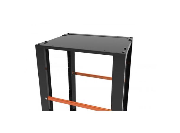 ADMIRAL Storage cart top lid black
