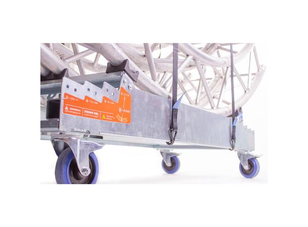 ADMIRAL Strong Girl truss 30 4 x 125mm hjul med brems