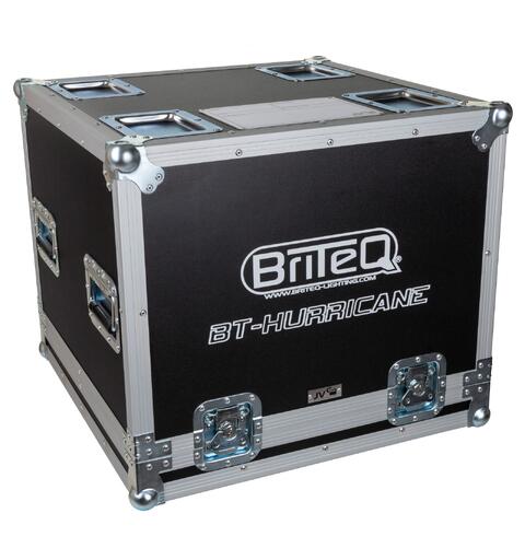 BRITEQ flightcase for BT-Hurricane 600 x 600 x 500mm