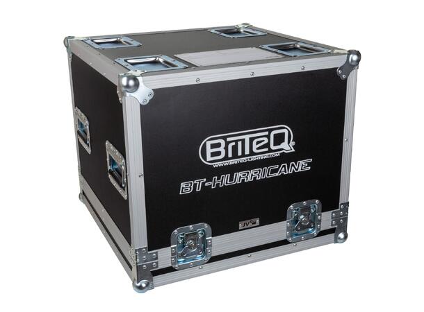 BRITEQ flightcase for BT-Hurricane 600 x 600 x 500mm