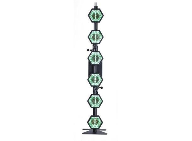 PORTMAN P2 EVO Retro Lamp 6xWW LED, RGBW Glow,1600 - 3200K, WDMX
