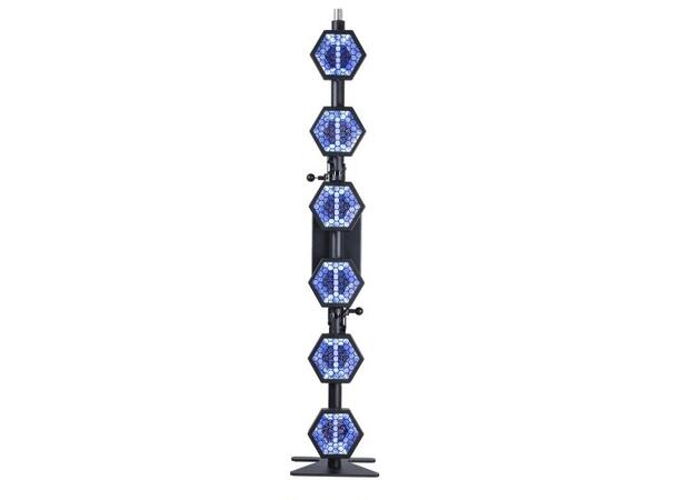PORTMAN P2 EVO Retro Lamp 6xWW LED, RGBW Glow,1600 - 3200K, WDMX