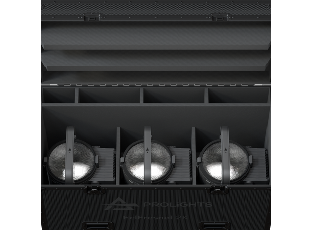 PROLIGHTS FCLECLFR2K Flightcase Passer 3 x FCLECLFR2K