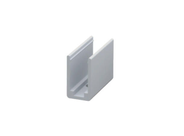 SBL Silikonprofil kit 12 x 20mm 5m, Komplett kit, Uten LED Strip, Sort