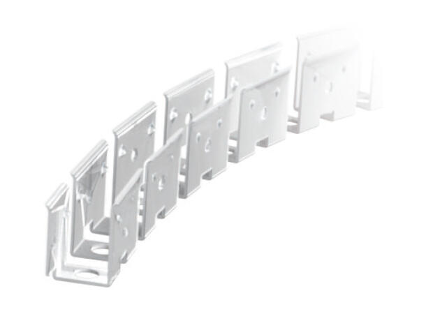 SBL Silikonprofil kit 12 x 20mm 5m, Komplett kit, Uten LED Strip, Sort