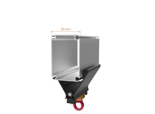ADMIRAL Shark keder clamp ELL 200Kg, M10, incl lifting eye