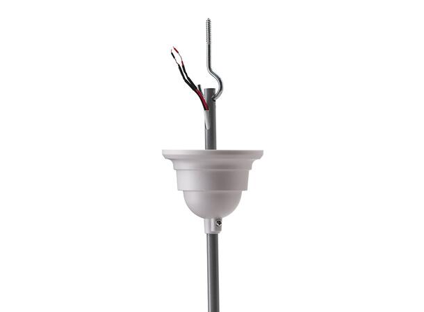 HELVIA GLOBE-410W Pendelhøyttaler 10W, 4.75", 70/100V, Hvit
