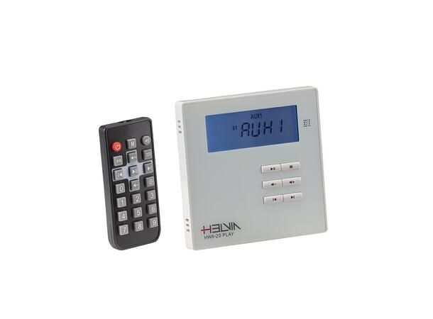 HELVIA HWA-20 PLAY Wall mount Forsterker 2 x 10W