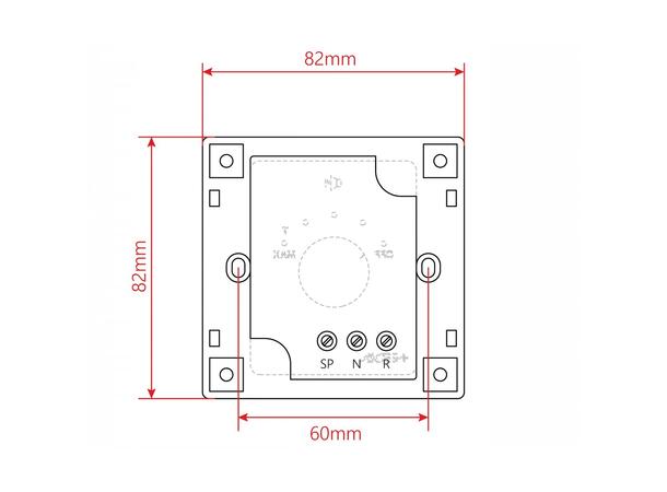 HELVIA MURA 205 Volumkontroll 5W, 12 pos, 70/100V