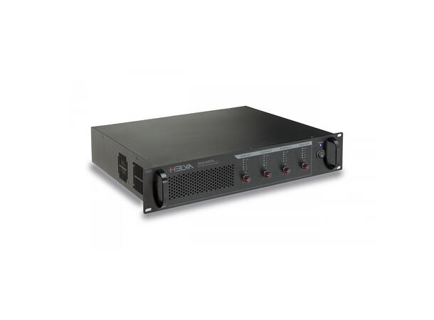 HELVIA ZEUS 4120CA Forsterker 4 x 120W, 70/100V, 4 - 16ohm