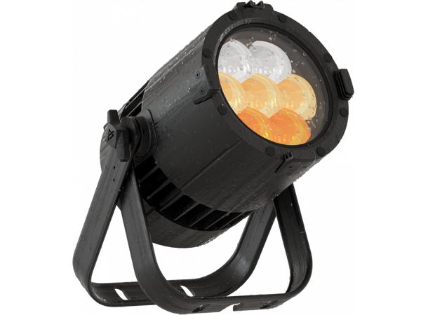 PROLIGHTS ASTRAPAR7ZIPBK LED Par, IP65 7 x 40W RGB+WW, 4.5 - 53° zoom, Sort