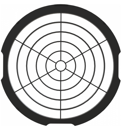 PROLIGHTS EPIPMCLOUVRE Concentric Louvre Til EclParIPMFC