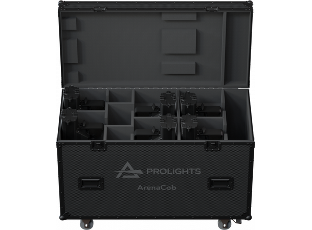 PROLIGHTS FCLARENACOBR2 Flightcase til 6 x ArenaCOB