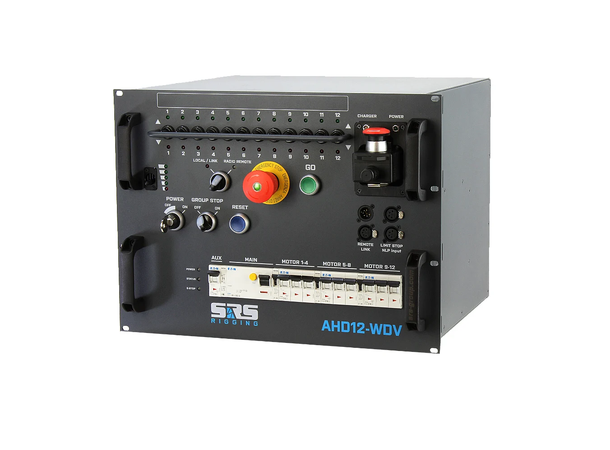 SRS AHD DV Digital 19 inch Motorkontroll 12 channel, 3 x Socapex 19p Link
