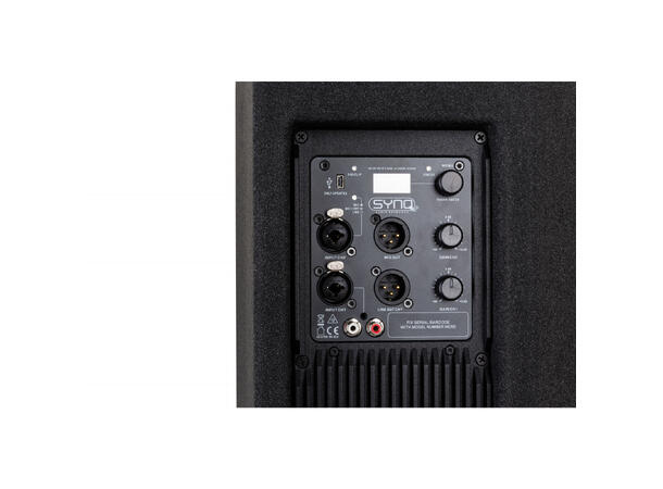 SYNQ SA-12 Aktiv høyttaler 12", 650W RMS, DSP