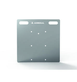 ADMIRAL Baseplate 73 cm for 30-truss zinc