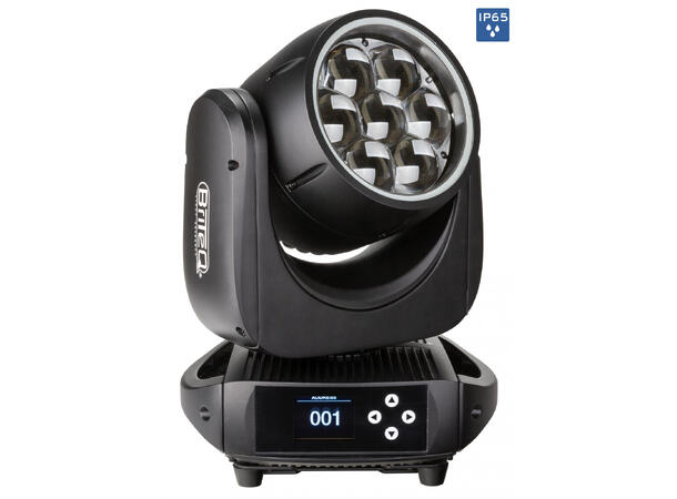 BRITEQ BTX-BLIZZARD WASH1, IP65 7 x 40W RGBL LED, 1800 - 10000K