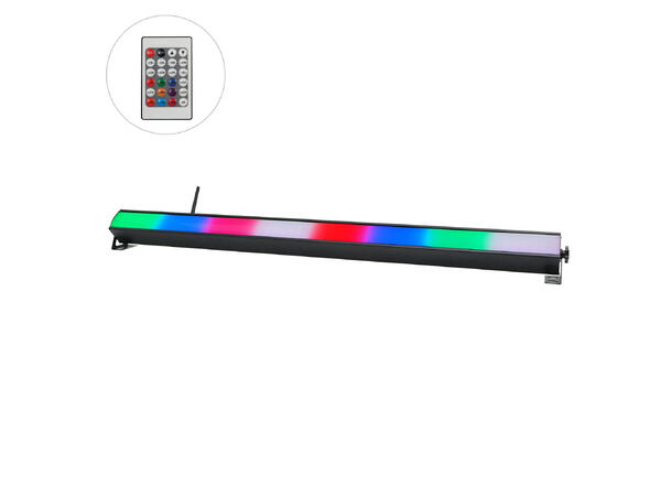 EQUINOX SpectraPix LithiumBatten LED Bar 224 x RGB SMD5050 LED, DMX, Sort