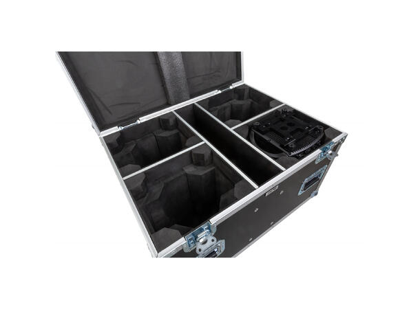 KAGU Flightcase 4 x Moving head Til 4 x BTX- Blizzard