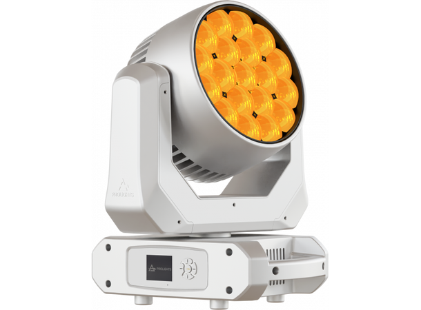 PROLIGHTSJETWASH19WH Moving head 19 x 20W RGBW, 4° - 52°, Hvit