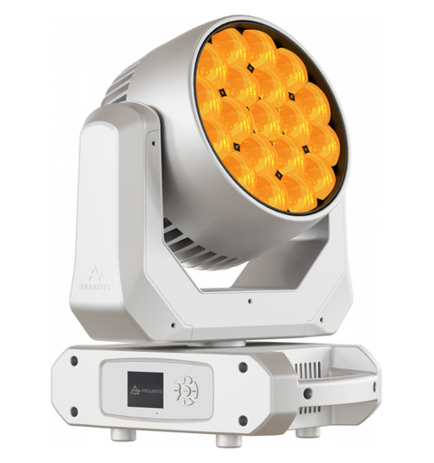 PROLIGHTSJETWASH19WH Moving head 19 x 20W RGBW, 4° - 52°, Hvit