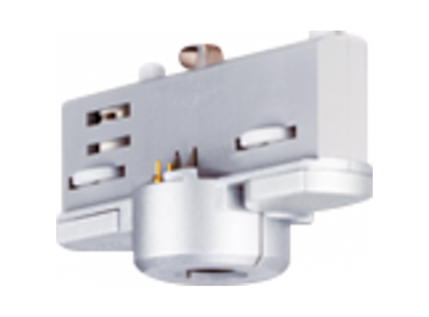 PROLIGHTS EUT997596 Multiadapter Eurotrack, 6A, 3 Fas, Hvit