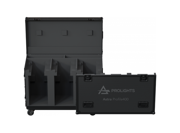 PROLIGHTS FCLASTRAP400 Flightcase Passer 3 x Astra profile 400/hybrid330
