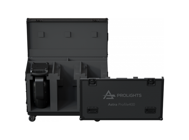 PROLIGHTS FCLASTRAP400 Flightcase Passer 3 x Astra profile 400/hybrid330
