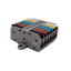 SBL Koblingsklemme 6x6 25 stk, black+red+green+blue+yellow+whi