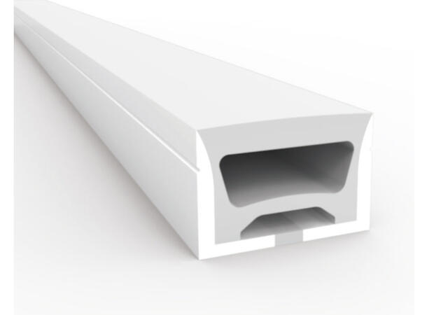 SBL Silikonprofil kit 30 x 20mm 5m, Komplett kit, Uten LED Strip, Hvit