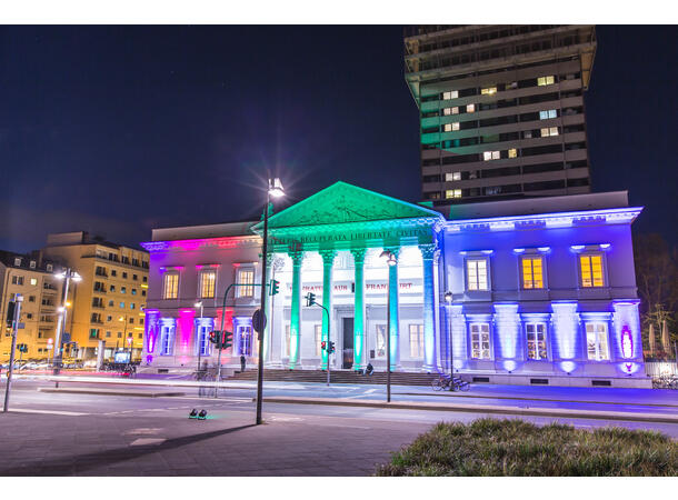 ASTERA AX5 TriplePAR, DEMO 3x 15W RGBAW Philips LEDs, app-kontroll