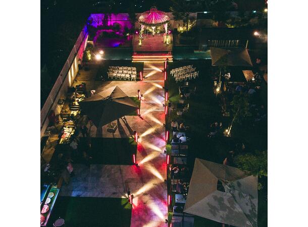 ASTERA AX5 TriplePAR, DEMO 3x 15W RGBAW Philips LEDs, app-kontroll