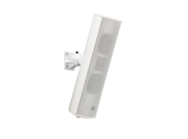 HELVIA HCMS-30 WPW Søylehøyttaler, IP66 30W @ 8ohm, 2 x 3", Hvit