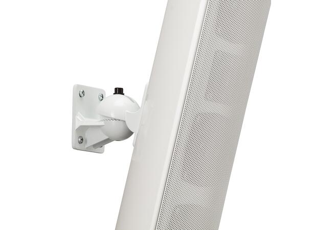 HELVIA HCMS-30 WPW Søylehøyttaler, IP66 30W @ 8ohm, 2 x 3", Hvit