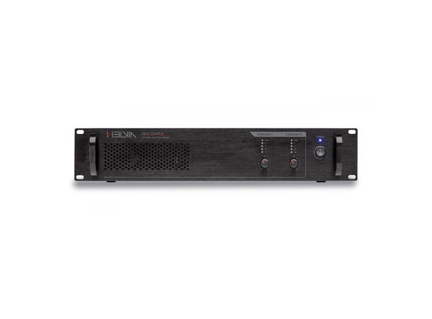 HELVIA ZEUS 2240CA Forsterker 2 x 240W, 70/100V, 4 - 16ohm