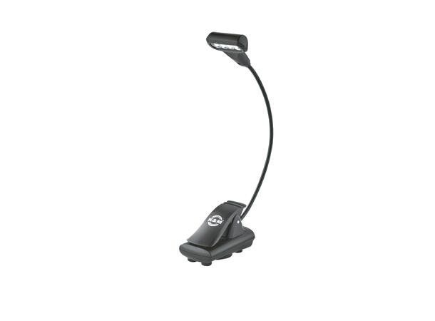 K&M 12274 Notestativlys "4 LED T-Model" 32 Lumen, 3000K