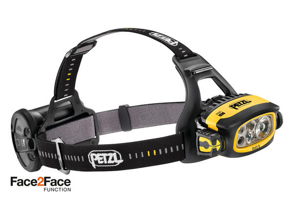 PETZL DUO-S Hodelykt Face2Face, 1100lm