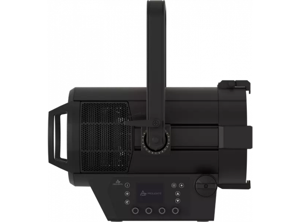 PROLIGHTS ECLFRCTPMBK Fresnel 350W 6 Colors, 9 - 80° Zoom, Sort