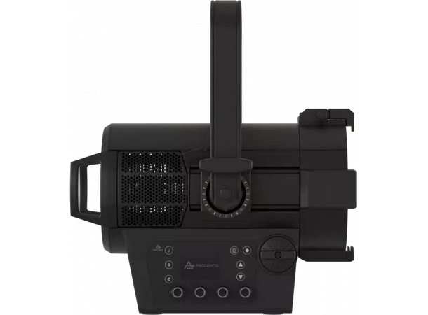 PROLIGHTS ECLFRCTPSBK Fresnel 200W 6 Colors, 9 - 73° Zoom, Sort