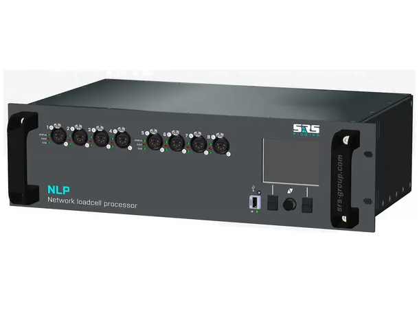 SRS NLP8-3U Lastcelleprosessor 3U, 8x5p+Link